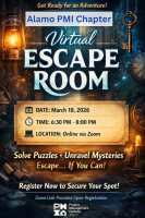 Alamo PMI Members -  Virtual Escape Room