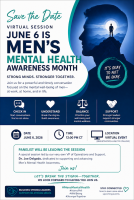 Men’s Mental Health Awareness Virtual Session
