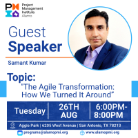 Alamo PMI Monthly Meeting - In Person- August 2025