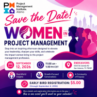 SAVE THE DATE – Women in Project Management 